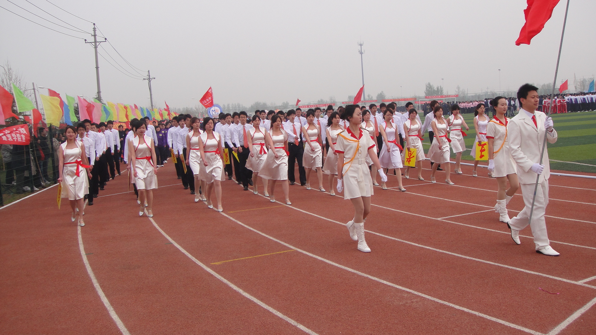 学生方队风采